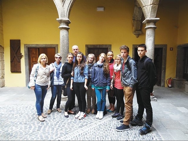 Delegacja uczniów i nauczycieli z białostockiego PG nr 15 gościła w hiszpańskiej szkole w Aguimes na Gran Canarii.