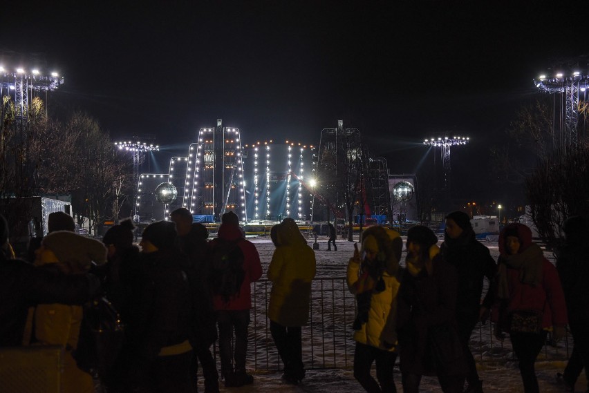 Zakopane. Zobacz oświetloną, kolorową scenę sylwestrową [ZDJĘCIA]