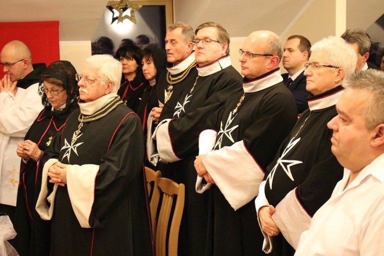 Dam i Kawalerów Maltańskich opłatek z „Panami Pacjentami" [ZDJĘCIA, WIDEO]