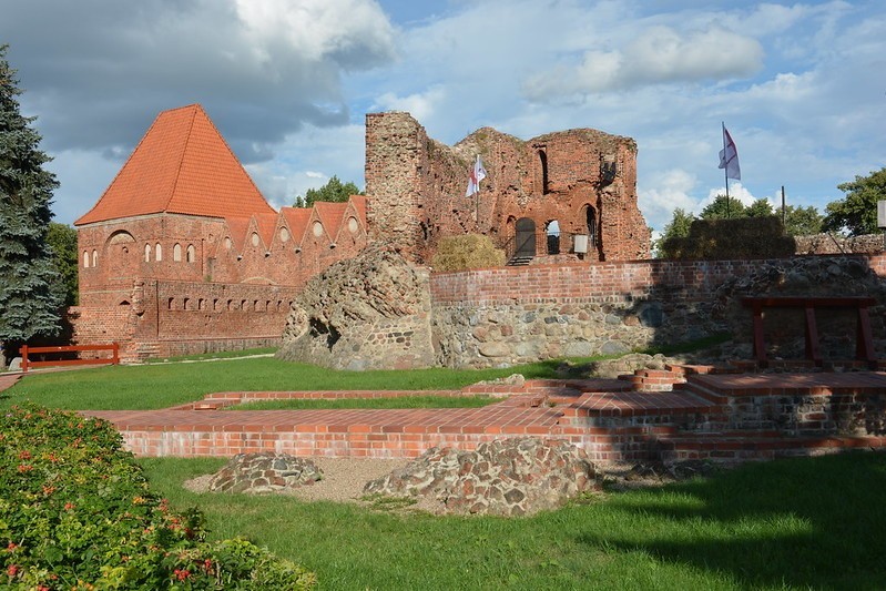 CC BY-SA 2.0

Ruiny XIV-wiecznego zamku krzyżackiego.