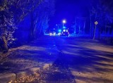 Wypadek w powiecie myślenickim. Pieszy potrącony w rejonie szkoły