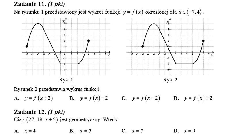 Matura 2016 MATEMATYKA PRZECIEKI (PYTANIA, ZADANIA, ARKUSZE,...