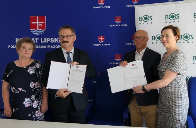 Umowa została podpisana w czwartek, 14 lipca, w siedzibie Starostwa Powiatowego w Lipsku.