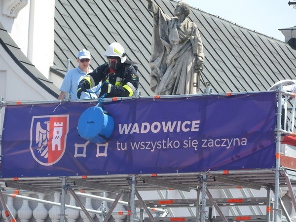 Strażacy popisywali się w Wadowicach