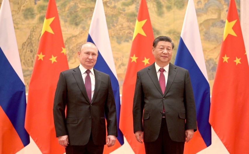 Przywódcy Rosji i Chin spotkali się 4 lutego przy okazji...