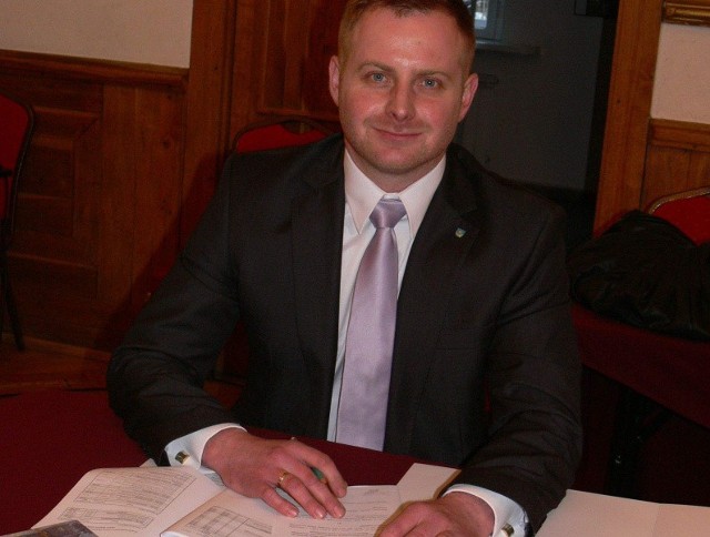 Maciej Adamowicz połączył funkcję przewodniczącego osiedla Serbinów z mandatem radnego Tarnobrzega.