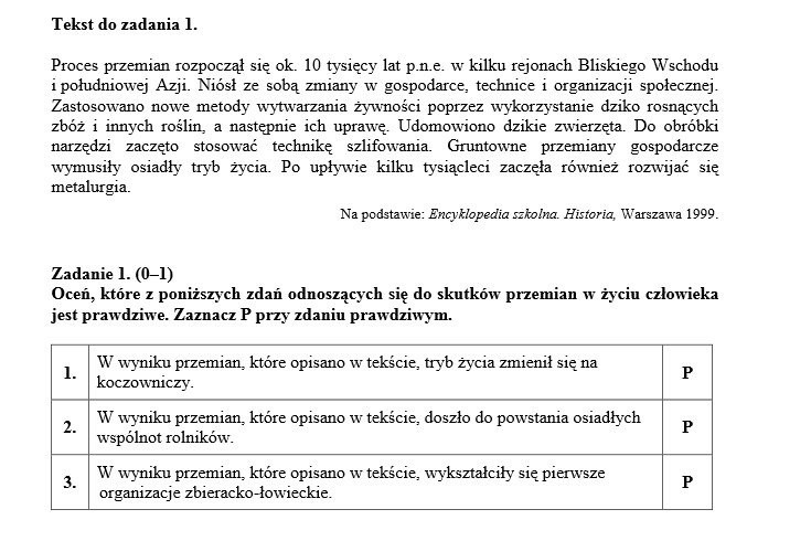 Egzamin gimnazjalny 2014. Religie i państwo krzyżackie na teście