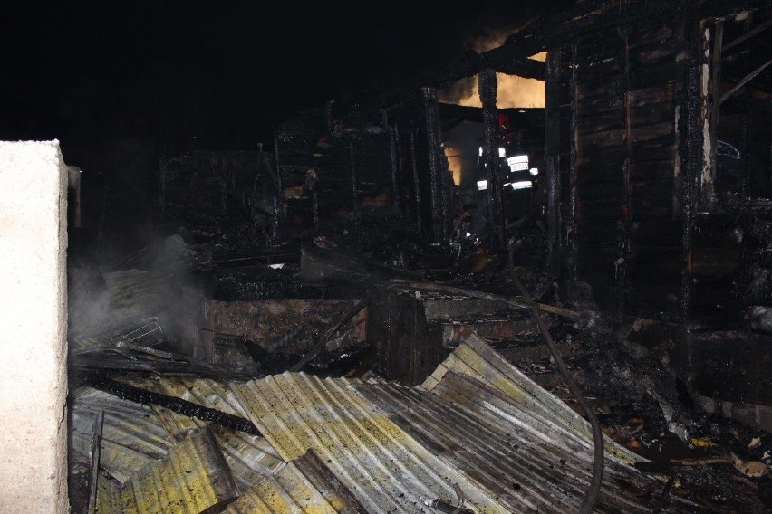 Pożar domu w Chilmonach