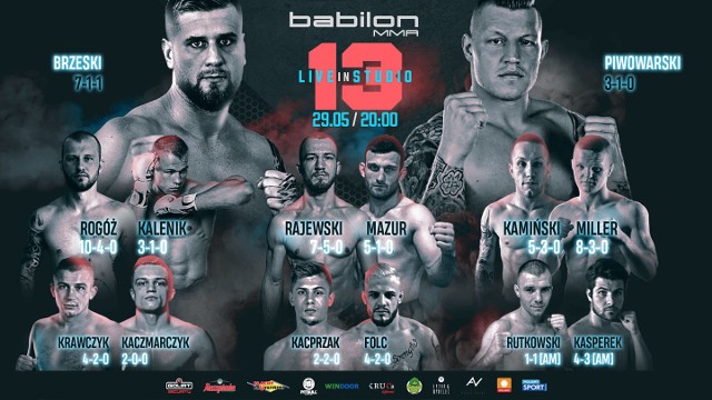Babilon MMA 13 - gala odbędzie się 29.05.2020