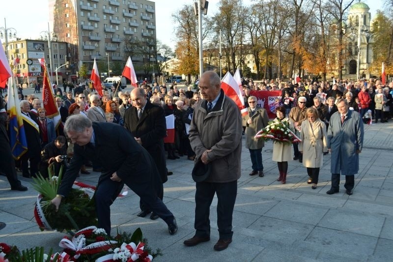 Częstochowa. Marsz Niepodległości środowisk prawicowych