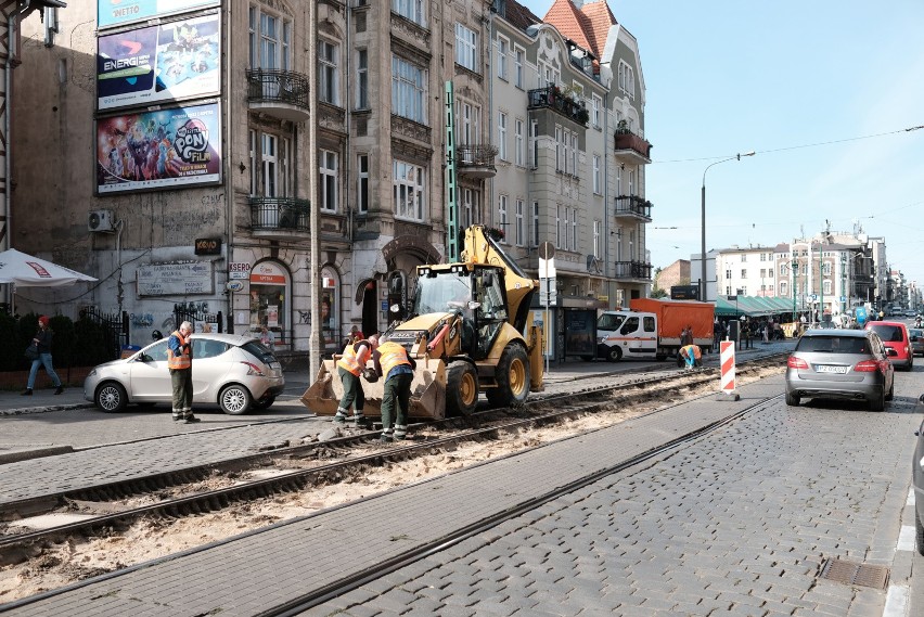 Remont ul. Dąbrowskiego bez opóźnień