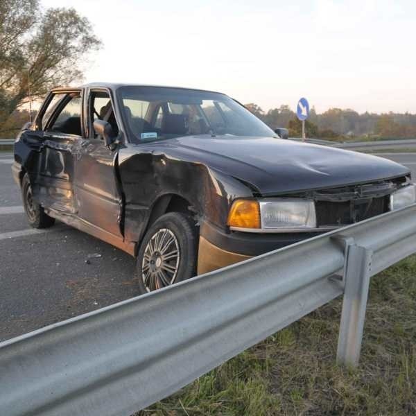 Podróżującym audi nic się nie stało.