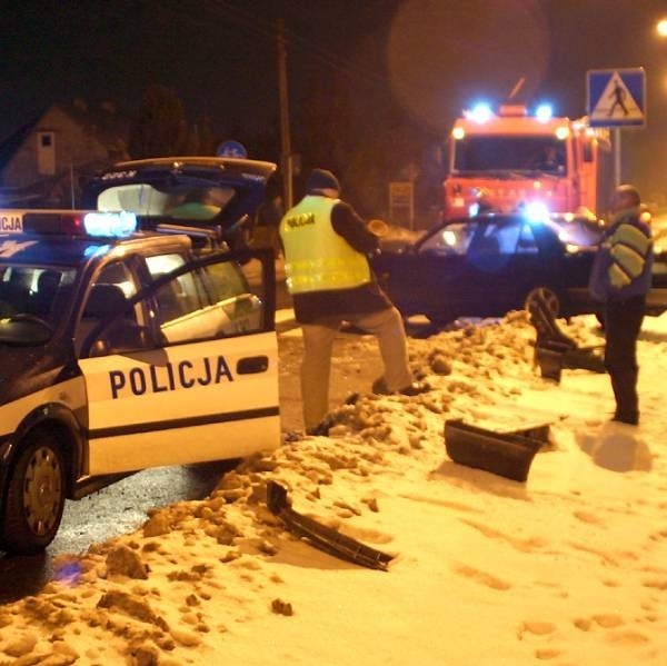 Do groźnie wyglądającej kolizji doszło wczoraj wieczorem w Tarnobrzegu