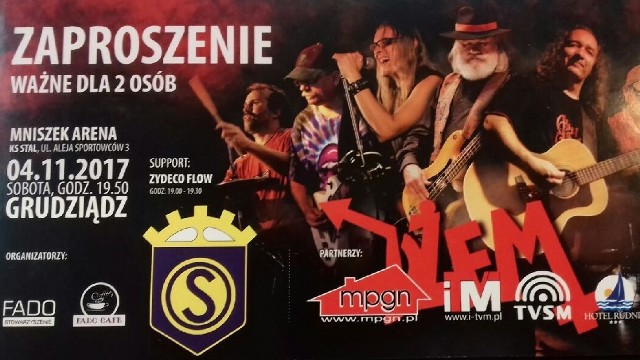 Koncert Dżemu rozpocznie się 4 listopada o g. 19 w Grudziądzu. Bilety wstępu kosztują 65 zł. Kupić je można m.in. w Fado Cafe.