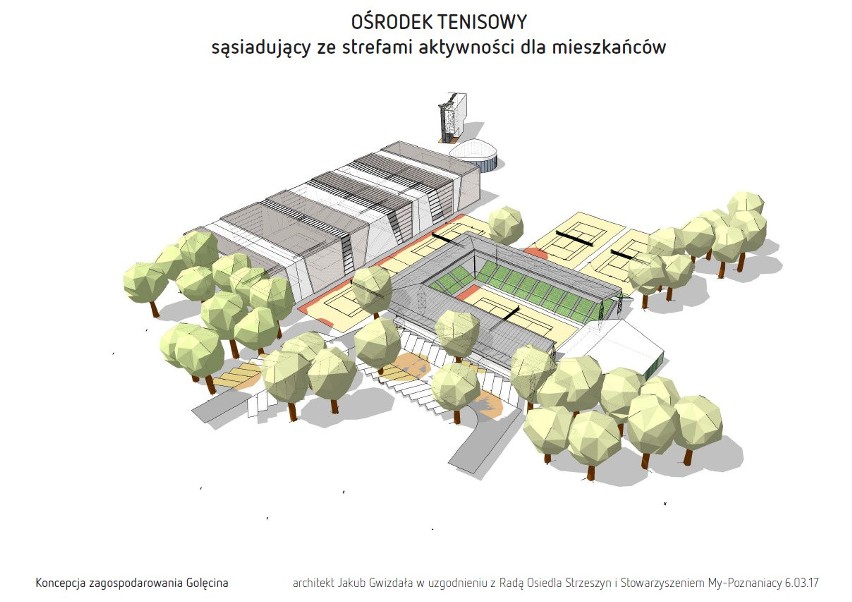 Koncepcja zagospodarowania Golęcina przygotowana przez...