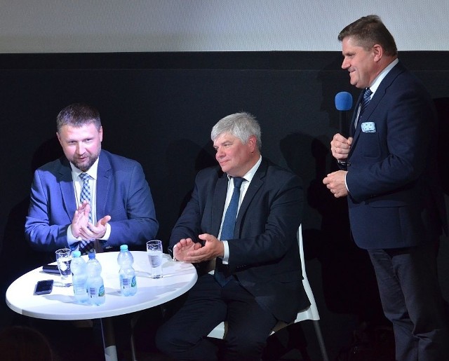 Od lewej: Maciej Kierwiński, Maciej Lasek, Leszek Ruszczyk.