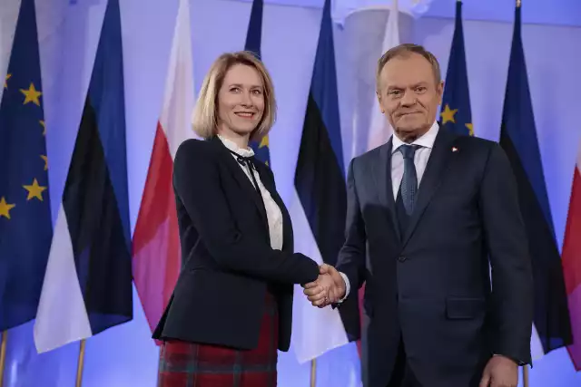 Szef rządu spotkał się w czwartek w Warszawie z premier Estonii Kają Kallas.