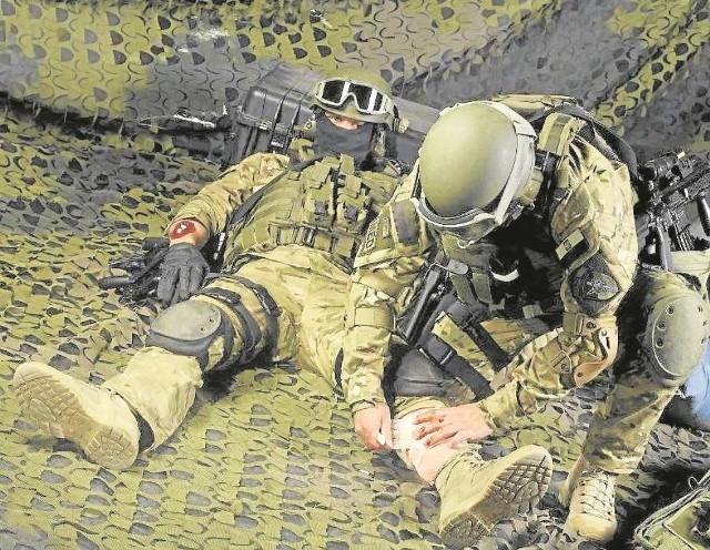 Żołnierze NIL-a odpowiadają m.in. za zabezpieczenie medyczne