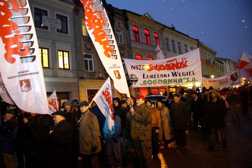 Marsz Żołnierzy Wyklętych w Lublinie (ZDJĘCIA, WIDEO)