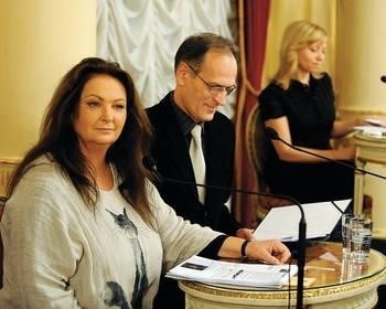 Podczas ostatniego salonu Anna Dymna, Dorota Segda i Tadeusz Zięba czytali lirykę Poświatowskiej i wspomnienia o niej Fot. Wacław Klag