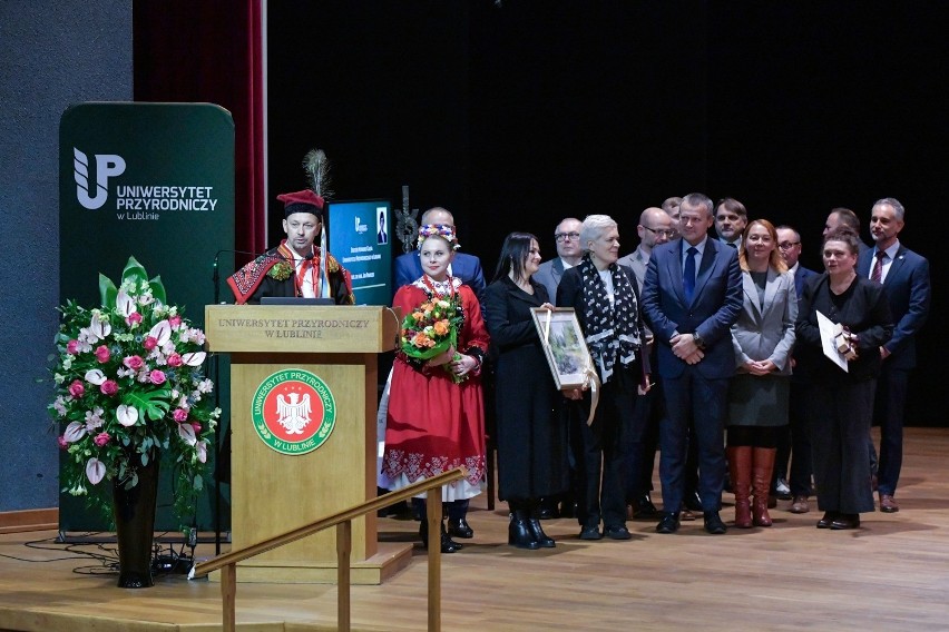 Prof. dr hab. Jan Pawełek doktorem honoris causa Uniwersytetu Przyrodniczego w Lublinie