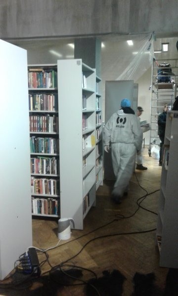 Prace w bibliotece w Cieszynie są już na ukończeniu