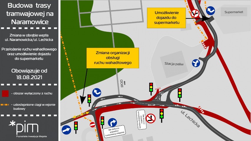 Tramwaj na Naramowice: Utrudnienia i brak wody przed uruchomieniem linii do Włodarskiej