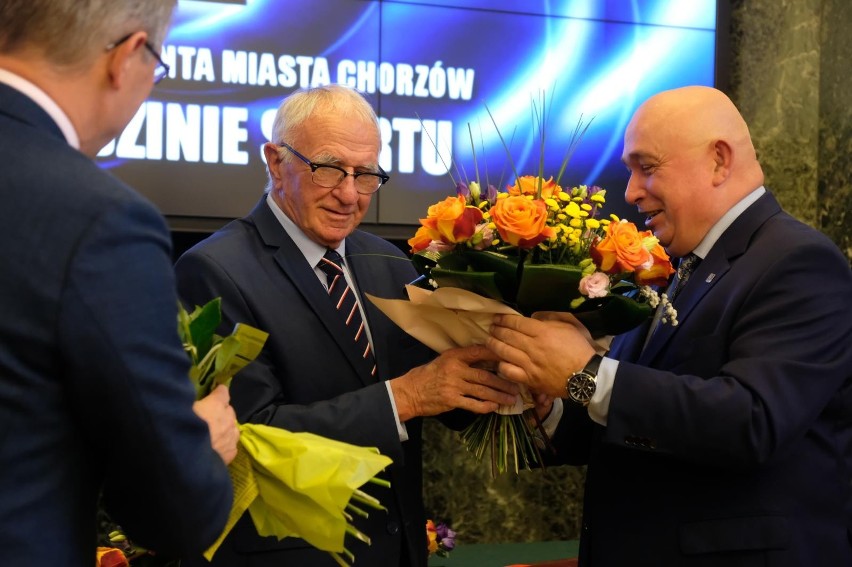 Prezydent Chorzowa Andrzej Kotala wręczył nagrody w...