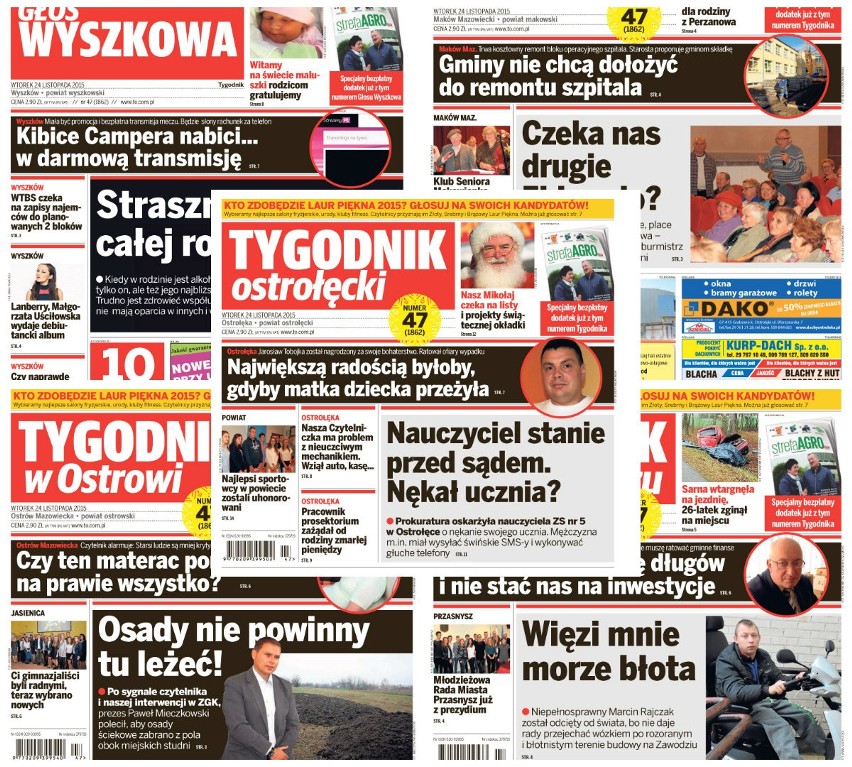 Nasze nowe gazety: co mamy na okładkach