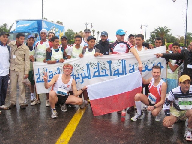 Leszek Stachowiak przez 13 lat zaliczył trasę 61 maratonów, z tego 29 za granicą