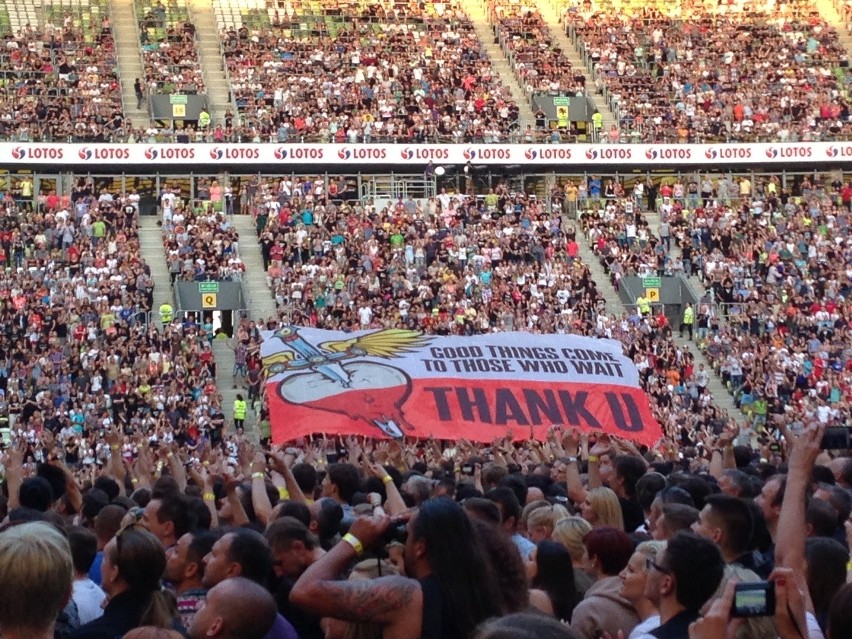 Koncert Bon Jovi na PGE Arenie Gdańsk za nami. Były flagi, koszulki i... oświadczyny ZDJĘCIA, WIDEO