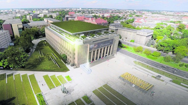 Już wiadomo, że tak Gmach Główny Muzeum Narodowego w Krakowie raczej wyglądał nie będzie