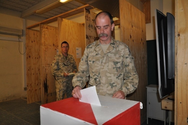 Lubuscy żołnierze głosują w Afganistanie