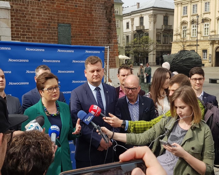 Nowoczesna przedstawiła swojego kandydata na prezydenta Krakowa. Jest nim Grzegorz Filipek