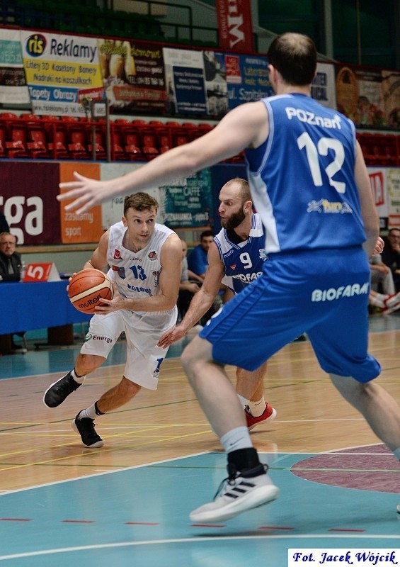 I liga: Energa Kotwica Kołobrzeg - Biofarm Basket Poznań 71:86 [ZDJĘCIA]