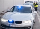 Policyjne BMW w Toruniu podczas interwencji. Braliśmy udział w patrolu niezonakowanym radiowozem BMW toruńskiej policji