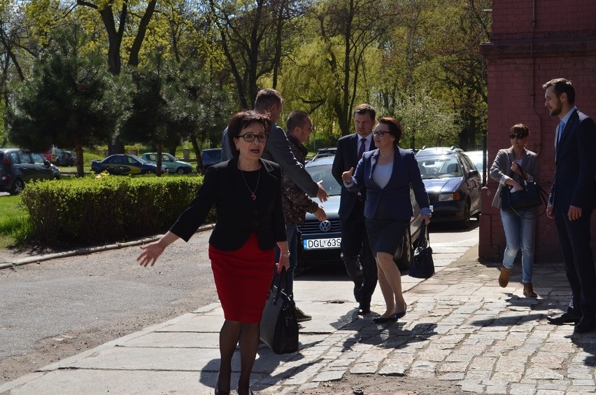 Minister Edukacji Narodowej w Głogowie