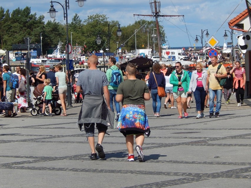 Plażowanie, spacerowanie. Urlop w Ustce