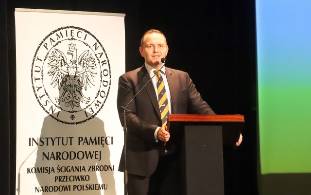 Podczas spotkania Karol Nawrocki, prezes IPN, przypomniał sylwetki honorowych obywateli Radomia.