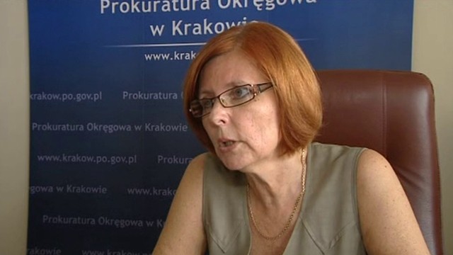 Bogusława Marcinkowska, rzecznik Prokuratury Okręgowej w Krakowie.