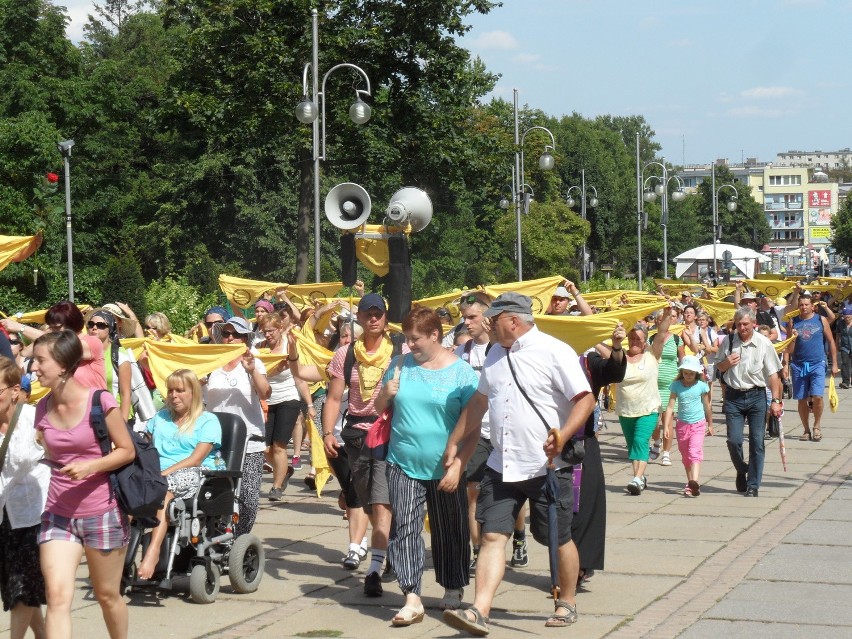 1 sierpnia 2015 Rybnicka pielgrzymka archidiecezji śląskiej...