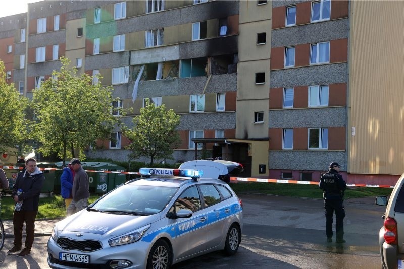 Pożar miał dość nietypowy przebieg. W środku mieszkania...