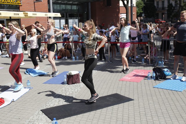 Trening z Fit Lovers w Galerii Łódzkiej