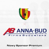 Firma budowlana ANNA-BUD sponsorem premium Korony Kielce 