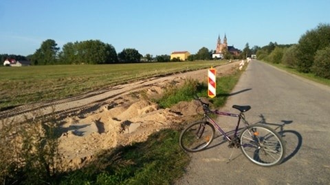 Płonka Kościelna. Ruszyła budowa ścieżki rowerowej do źrodełka na Łasku (zdjęcia) 