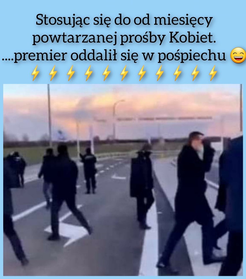 Ucieczka Mateusza Morawieckiego powodem internetowych memów....