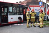 Wypadek autobusu w alei NMP w Częstochowie. Dwie osoby ranne. Występowały ogromne utrudnienia w ruchu w całym mieście