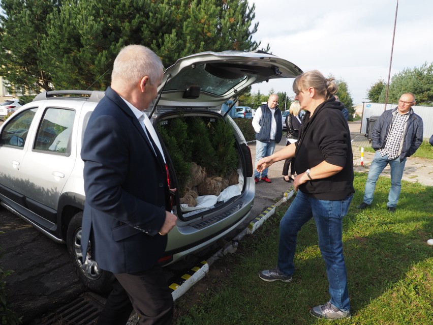 Akcję zorganizował wójt Gminy Będzino Mariusz Jaroniewski.