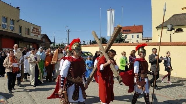 Misterium Męki Pańskiej na ulicach Krzyżanowic