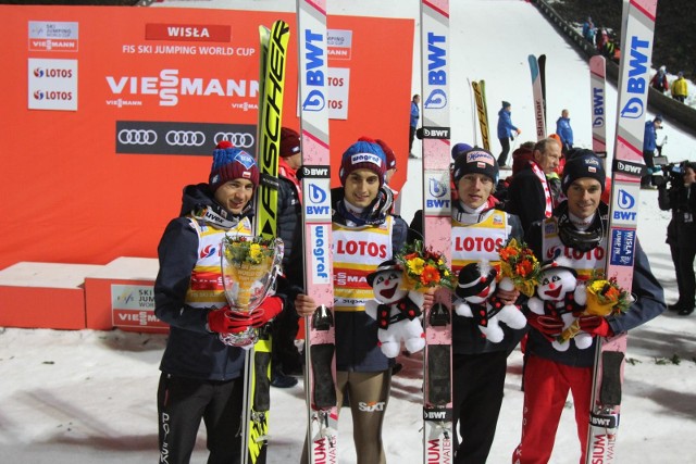 Kamil Stoch, Maciej Kot, Dawid Kubacki i Piotr Żyła wzięli udział na początku sezonu w zawodach PŚ w Wiśle, teraz wystartują w Zakopanem